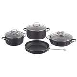 A1371 Korkmaz Galaxy Granite Cookware Set, 7 Pieces