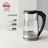البيك غلاية مياه كهربائي زجاجي 1.8 لتر
