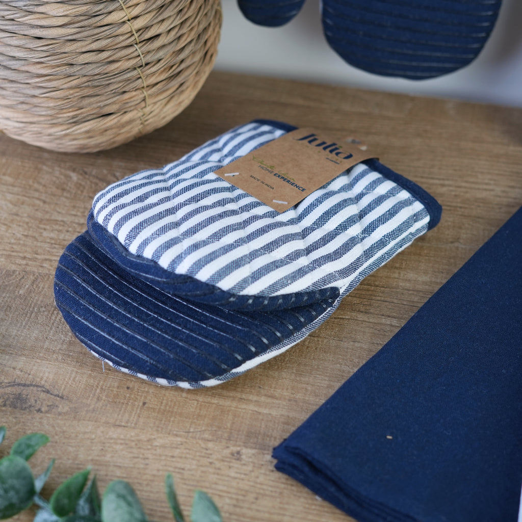 جوليا طقم ادوات مطبخ حراري ازرق غامق