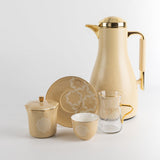 Octara Full Hospitality Set 21 Pieces - Ivory + Gold