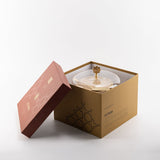 Oktara 9-piece Cake Serving Set - Ivory + Gold