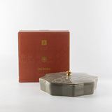 Large date box by Octara – grey + gold