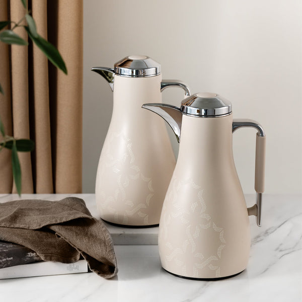 طقم دلات من اوكتارا – بيج + فضي