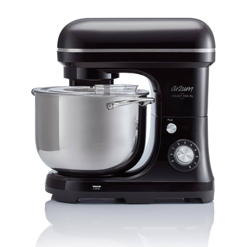 Arzum Crust Mix 1500W Electric Mixer - Black