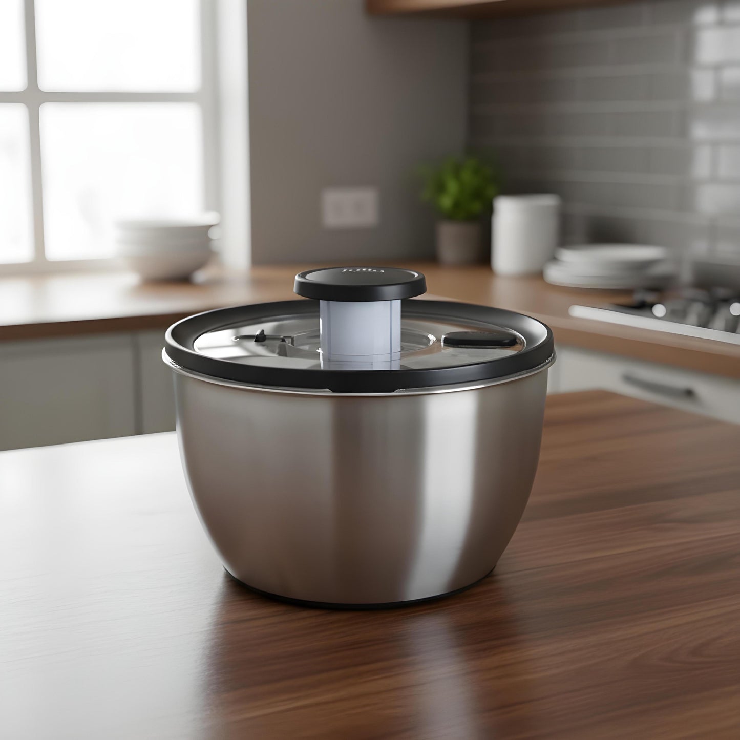 جوليا مجفف خضروات دوار ستيل 5 لتر