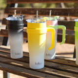 جوليا حافظة ستيل حراري اصفر 360مل