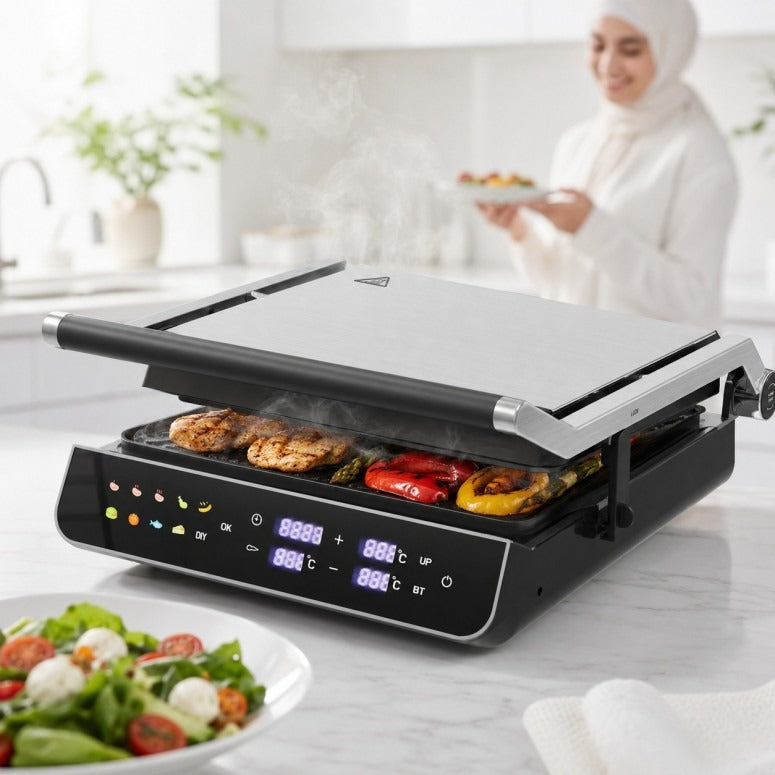 LX-3104 توستر جريل رقمي ليكسا