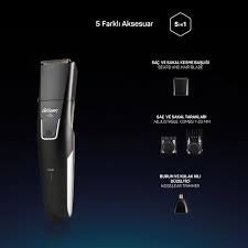 Ar5200 ارزوم ماكينة حلاقة 5*1 اسود