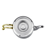 A227-02 Korkmaz Erna Gold Steel Teapot Set