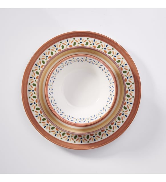 كوركماز طقم عشاء ايونا 24قطعة A8344